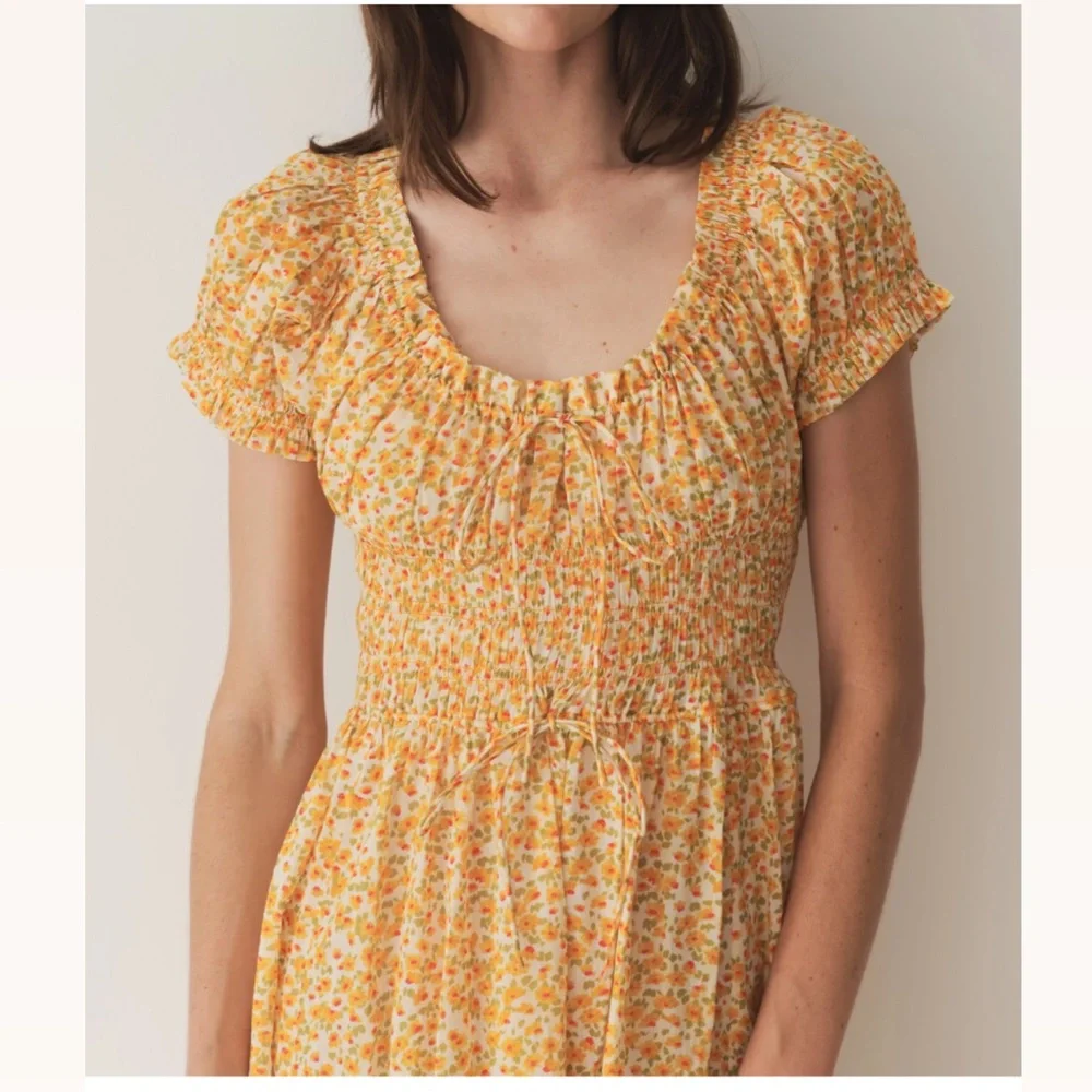 Doen Ashlynn Dress Clementines Daisy Fields - Picture 3 of 10